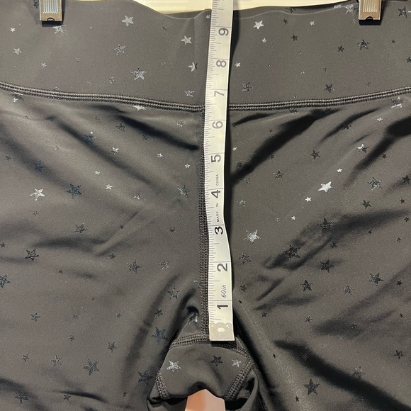 TEREZ Uplift Leggings in Black Mini Star Size Large - Picture 5 of 7